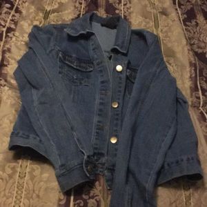 A jean jacket
